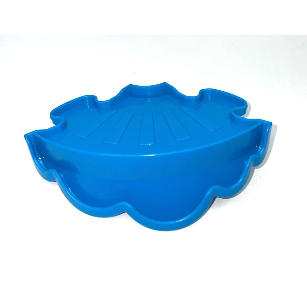 VTech Go! Go! Smart Wheels Train Station Replacement Part Blue 90 Degree Track